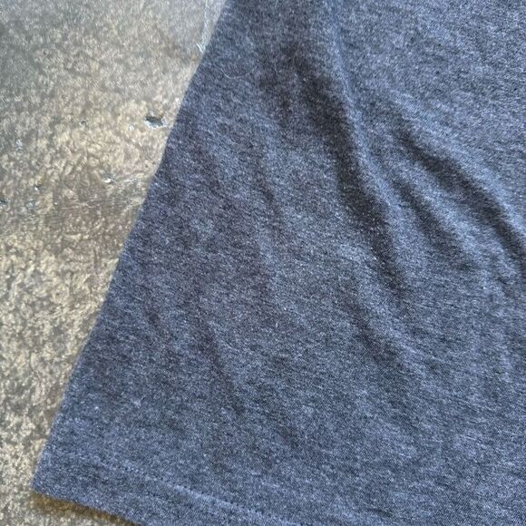 Volcom Grey Short Sleeve T-Shirt Size Medium Cotton Blend Middle Logo Skater - Picture 11 of 14